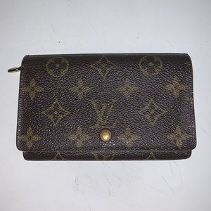 Louis Vuitton Monogram Portefeuille Tresor wallet.